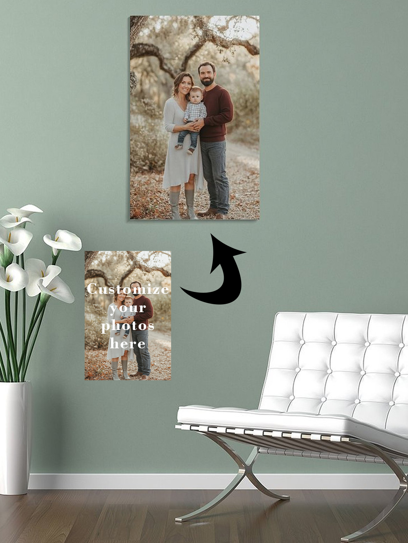 Home Textile - Customized Canvas (frameless only painting) Customize