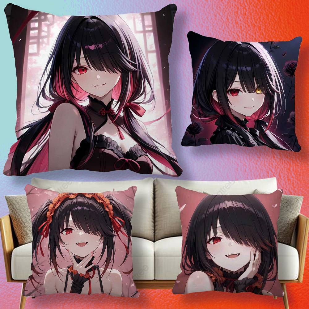 Home Textiles Definition - Date A Live Tokisaki Kurumi Pillow