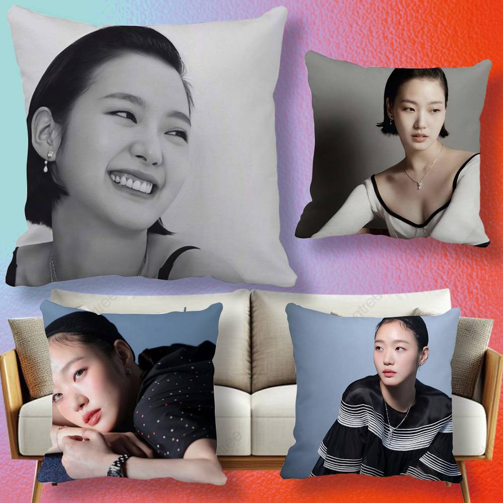 Home Textiles Definition - Korean Actor Kim Go-eun Pillow cover