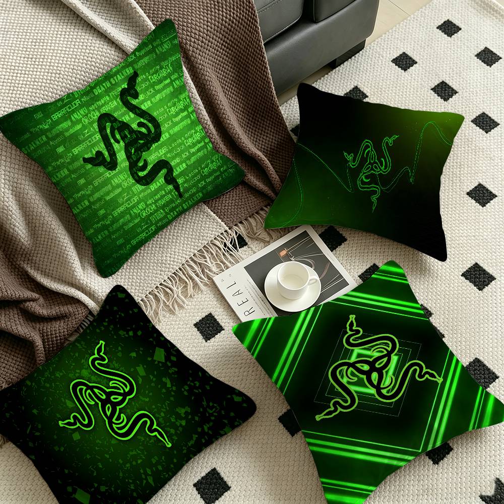 R-RAZER Logo Pillowcases Home  - Home Textiles Logo recension och pris