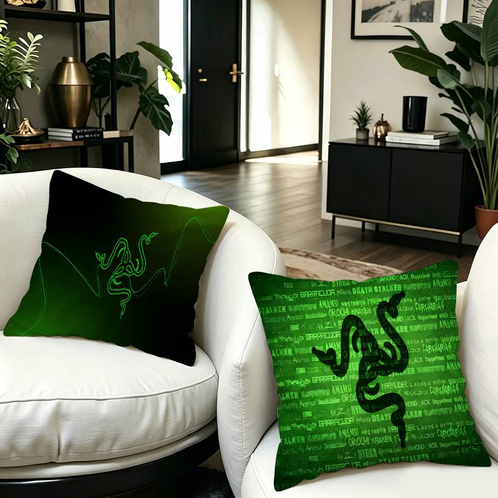 R-RAZER Logo Pillowcases Home  - Home Textiles Logo recension och pris