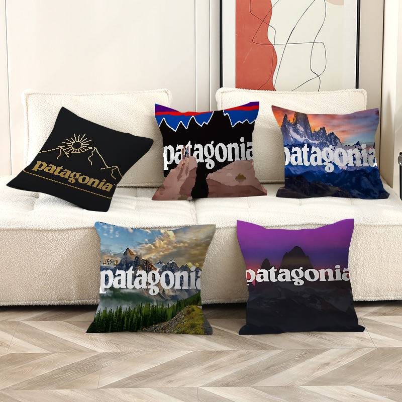 P-Patagonias Logo Pillow Cover - Home Textiles Logo recension och pris