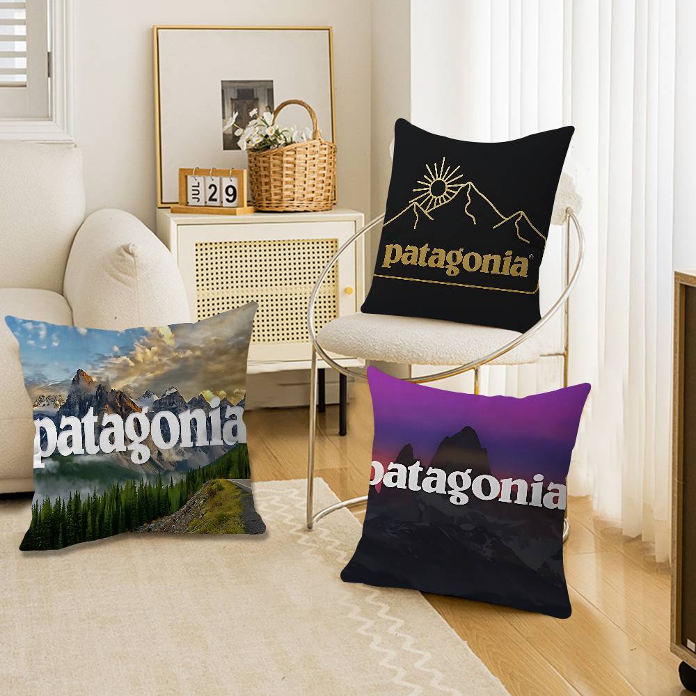 P-Patagonias Logo Pillow Cover - Home Textiles Logo recension och pris