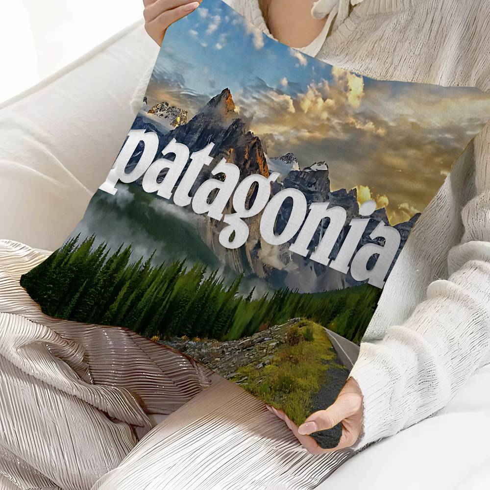 P-Patagonias Logo Pillow Cover - Home Textiles Logo recension och pris
