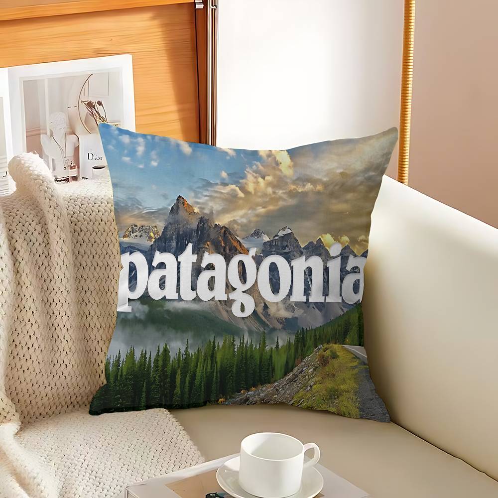 P-Patagonias Logo Pillow Cover - Home Textiles Logo recension och pris