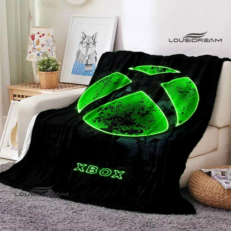 Xbox Logo Fleece Blanket Soft  - Home Textiles Logo recension och pris
