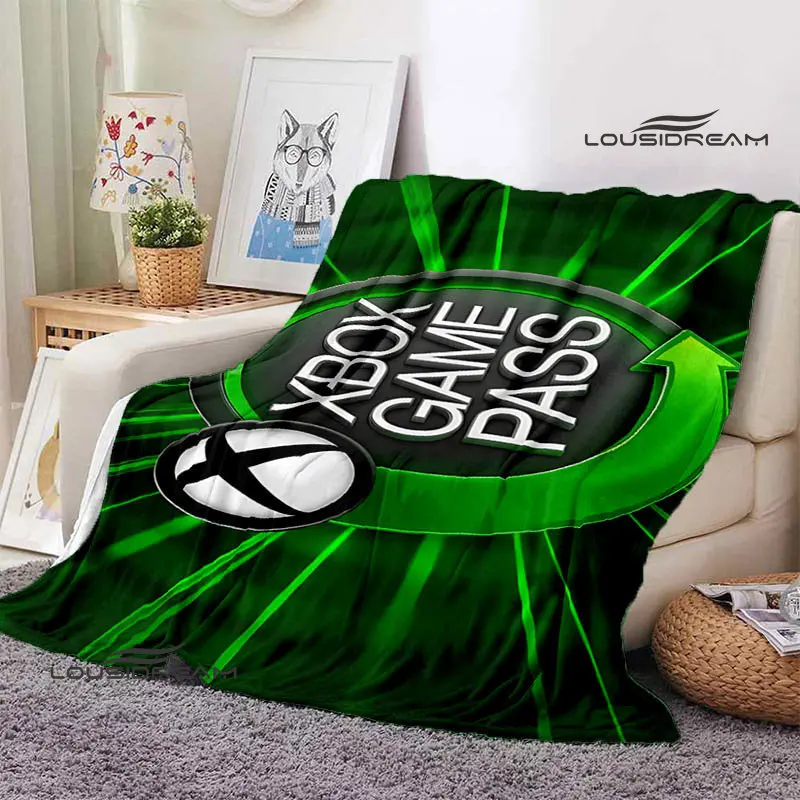 Xbox Logo Fleece Blanket Soft  - Home Textiles Logo recension och pris