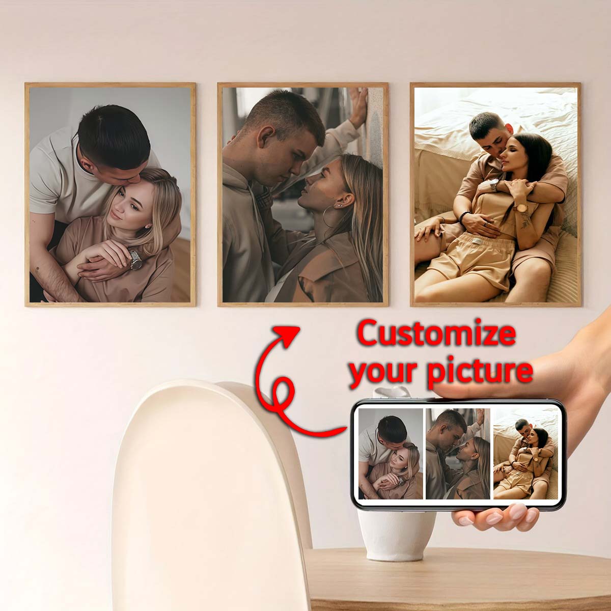 Triptych - 2D custom photo woo - Home Textile recension och pris