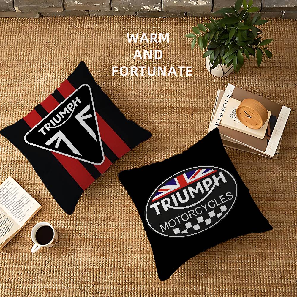 T-Triumphs Logo Pillow Covers  - Home Textiles Logo recension och pris
