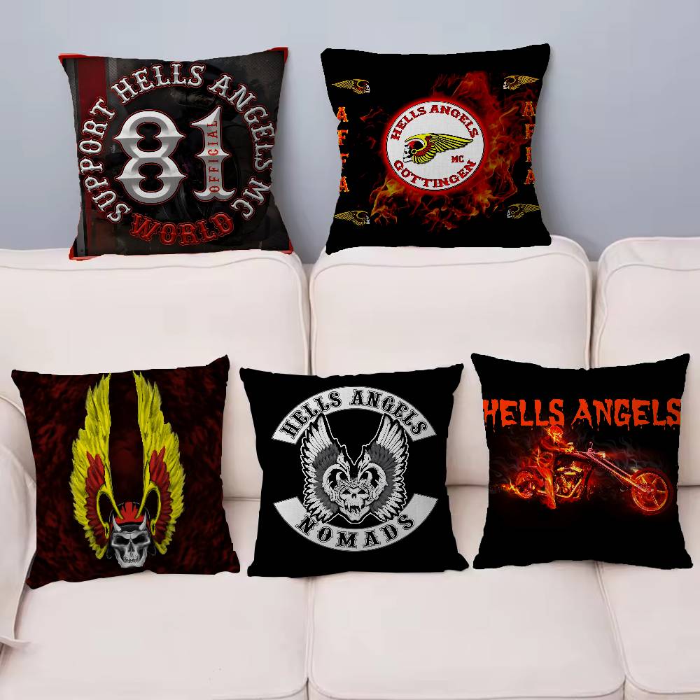 Club Hells A-Angels Logo Perso - Home Textiles Logo recension och pris