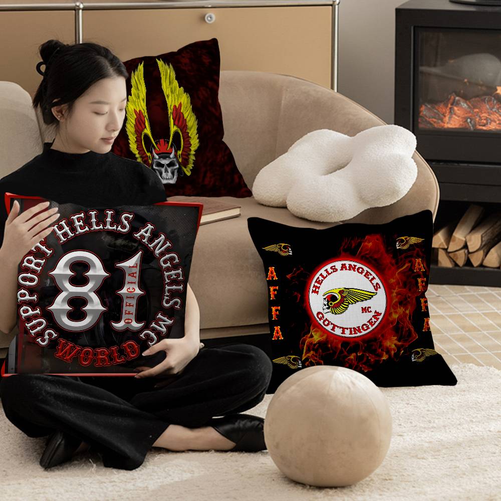 Club Hells A-Angels Logo Perso - Home Textiles Logo recension och pris