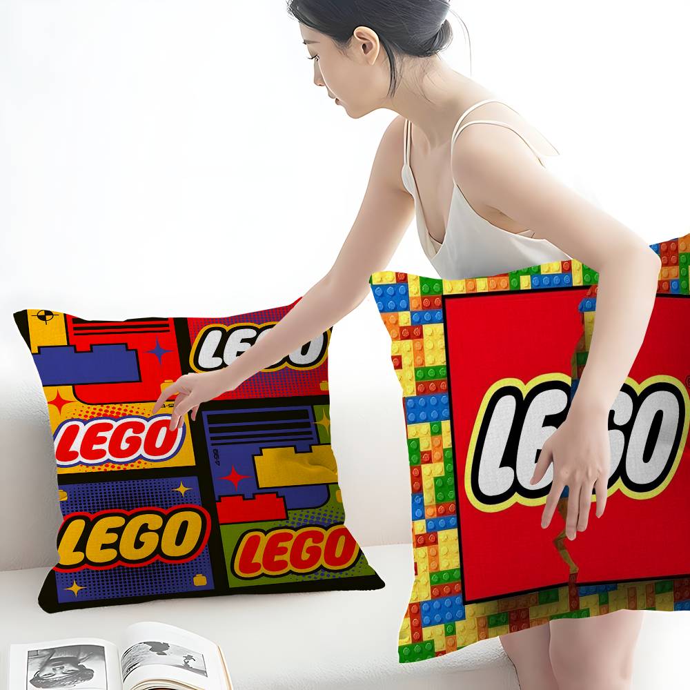 Classic L-LEGOS logo Cushion C - Home Textiles Logo recension och pris