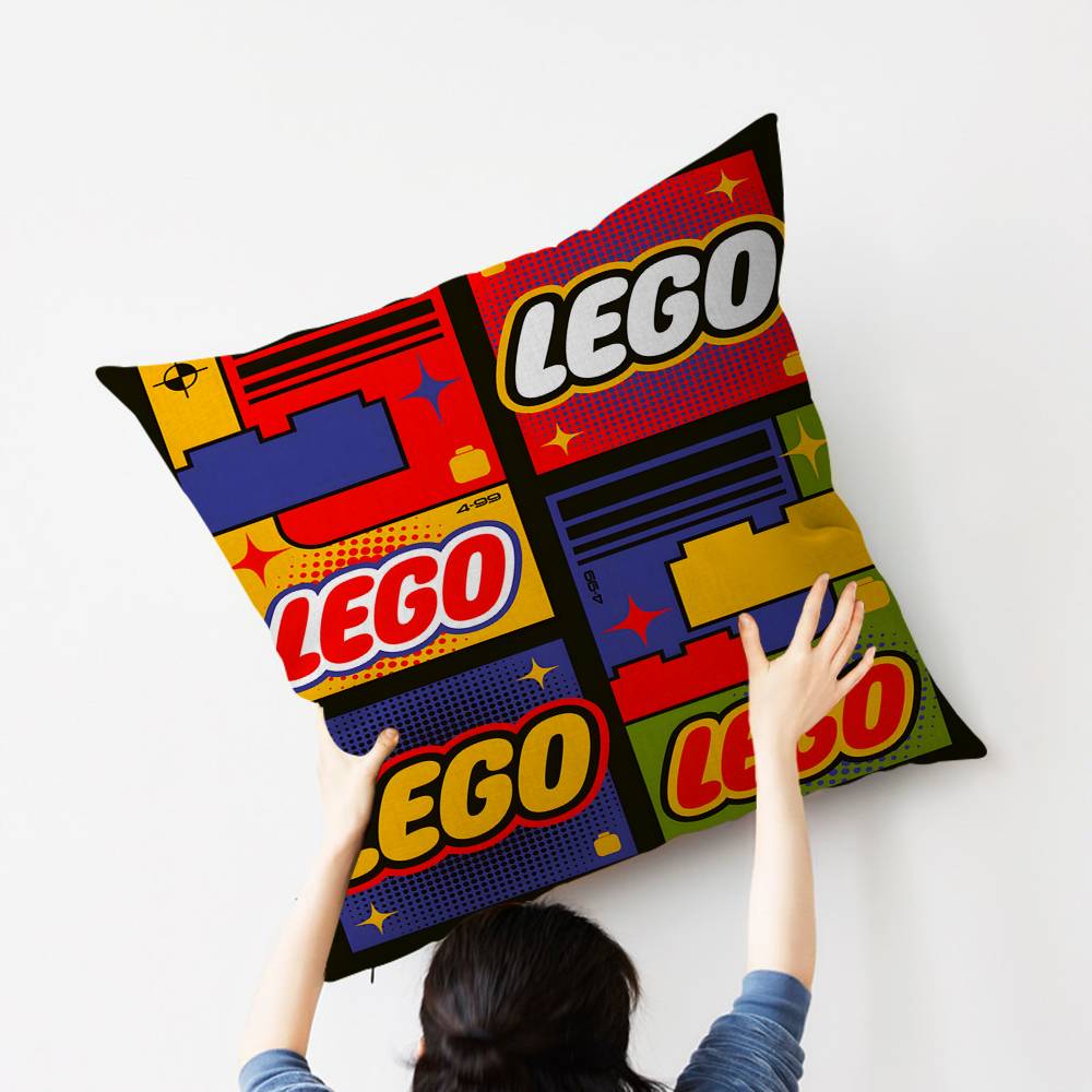 Classic L-LEGOS logo Cushion C - Home Textiles Logo recension och pris
