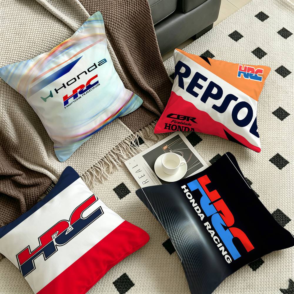 3D HRC HONDA motorcycle logo C - Home Textiles Logo recension och pris