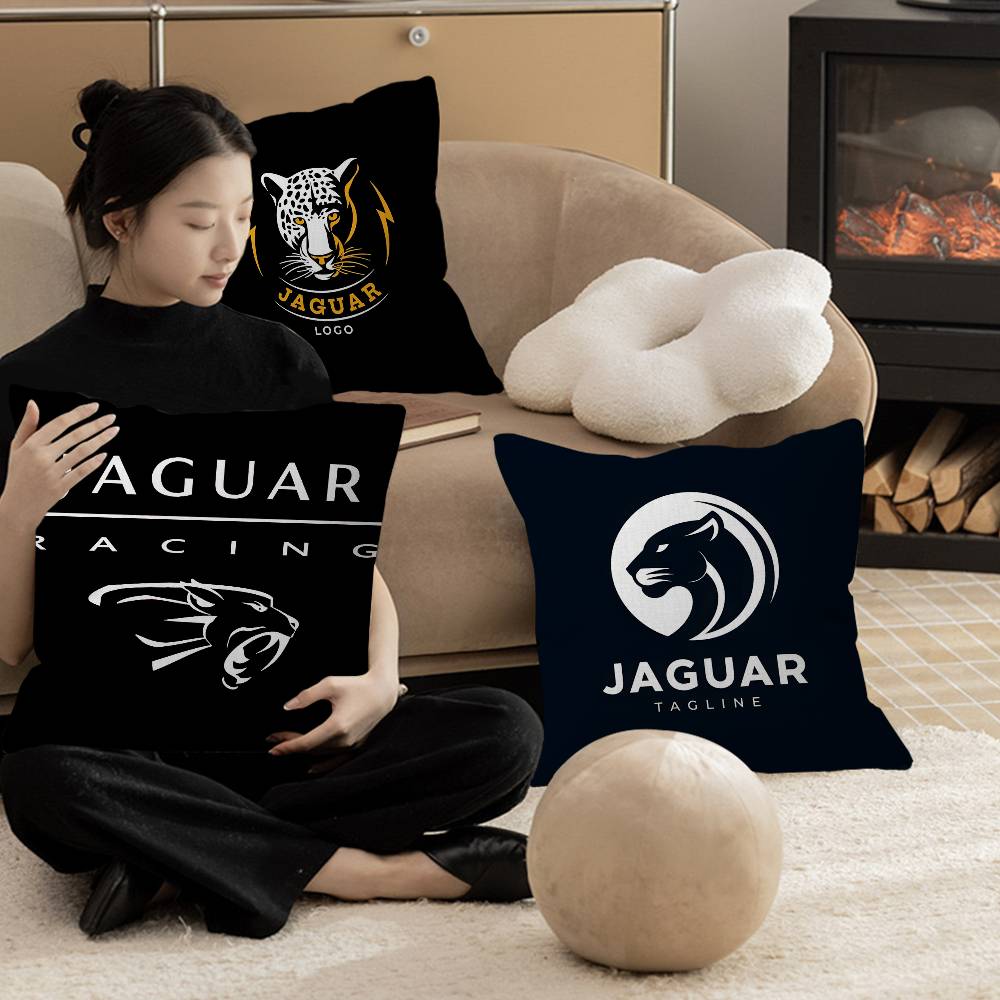 J-JaguarS-Car Logo Cushion Cov - Home Textiles Logo recension och pris